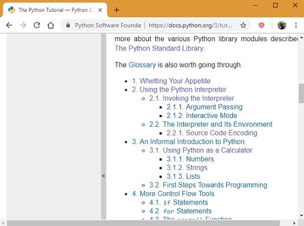 Python.org Tutorials 3.7 Python.org Tutorials 3.7