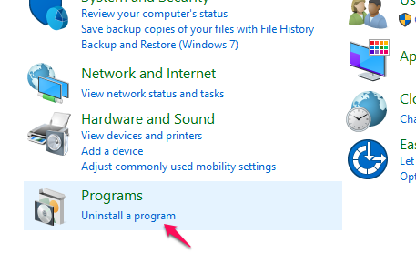 windows10-unistall-app