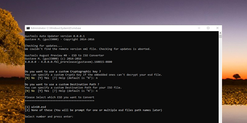 How to Convert ESD Files to ISO in Windows