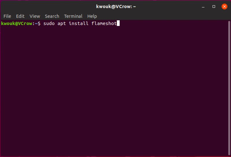 flameshot-ubuntu-installing flameshot-ubuntu-installing