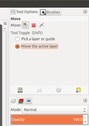 Set Move Tool Options