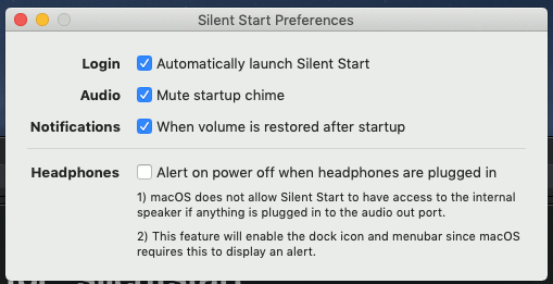 silent-start-preferences