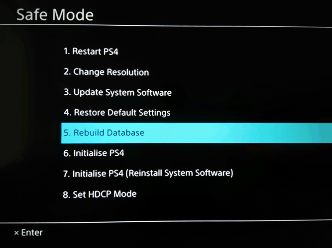 fix-corrupted-data-ps4-rebuild-database