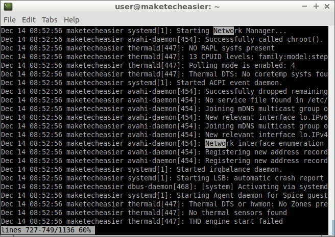 journalctl-searching