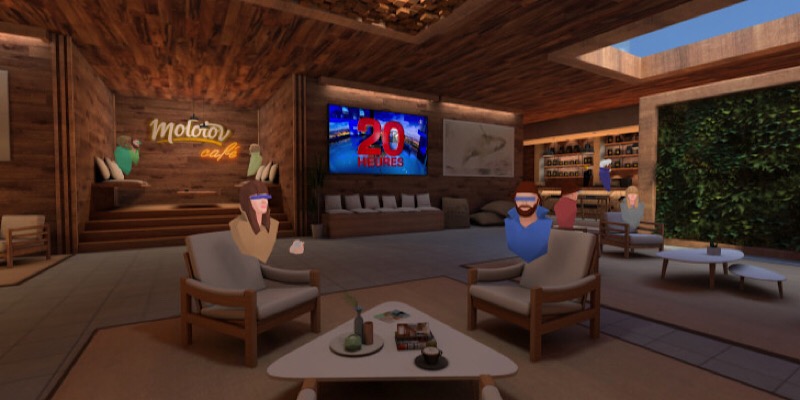 Molotov Will Allow French TV Viewers to Join a VR Coffee Shop and Watch TV with Friends Featured Image