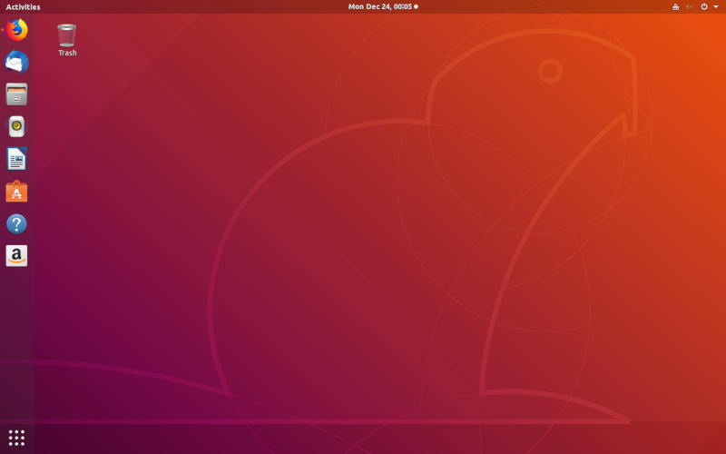 Ubuntu Bionic Desktop