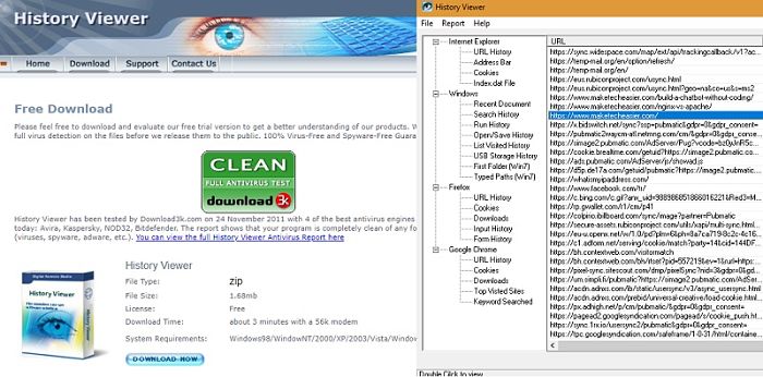 history-viewer-software-screenshots