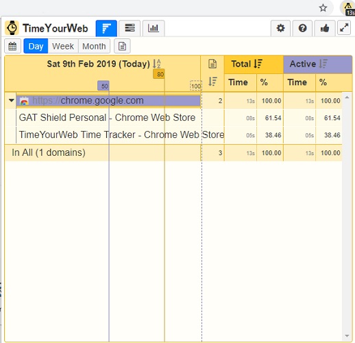 TimeYourWeb-Extension