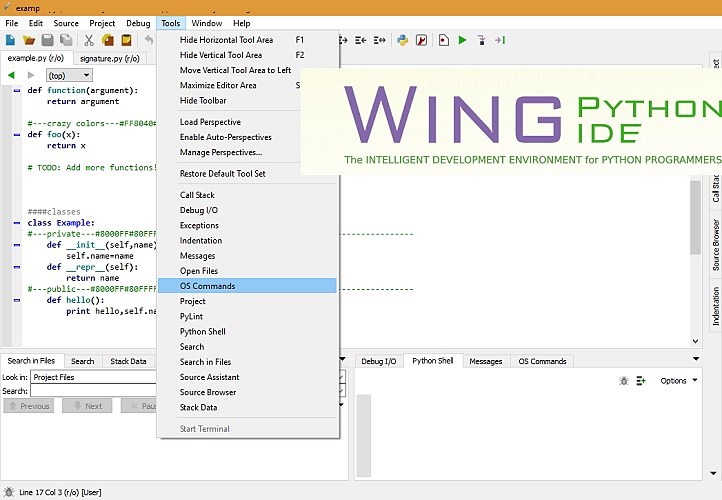Wing Python IDE