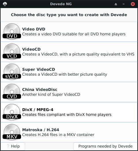 Select A Devede Project Type Select A Devede Project Type