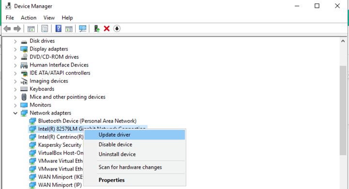 dns-error-update-driver