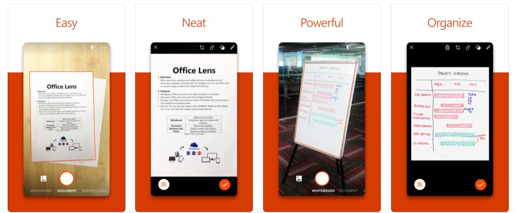 Microsoft Office Lens.