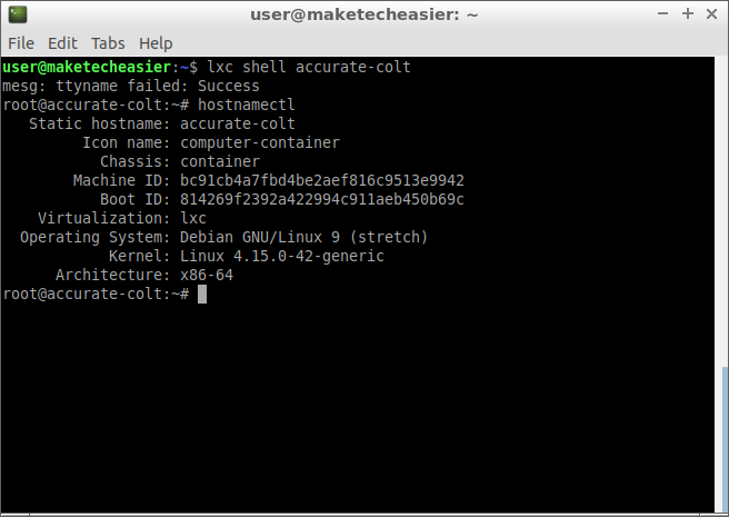 lxd-shell-debian lxd-shell-debian