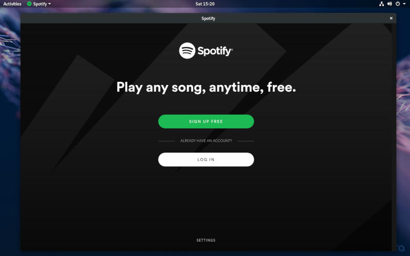 Spotify on Fedora