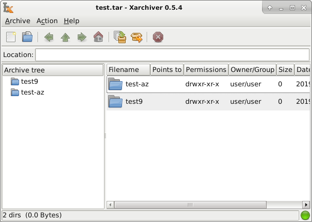 tar-xarchiver tar-xarchiver