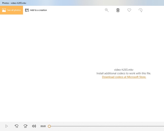 HEVC Error Photos App