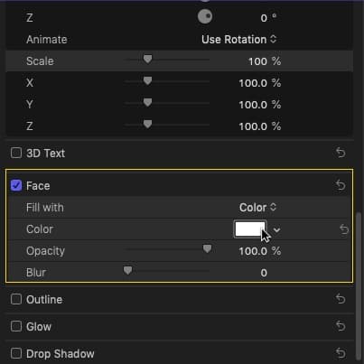 final-cut-pro-add-text-title-video-face-color final-cut-pro-add-text-title-video-face-color