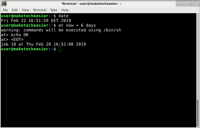 linux-at-now-plus-6-days