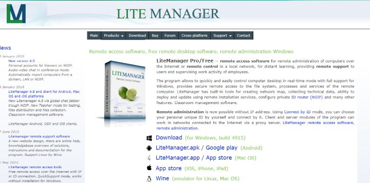 screen-sharing-lite-manager screen-sharing-lite-manager
