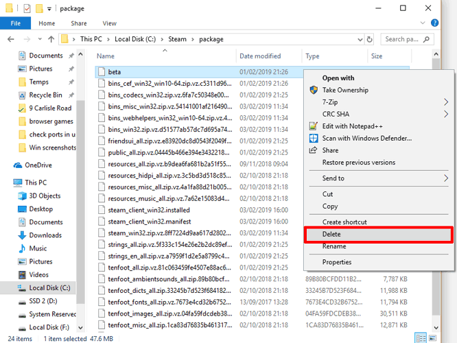steam-not-working-fixes-delete-beta-build steam-not-working-fixes-delete-beta-build