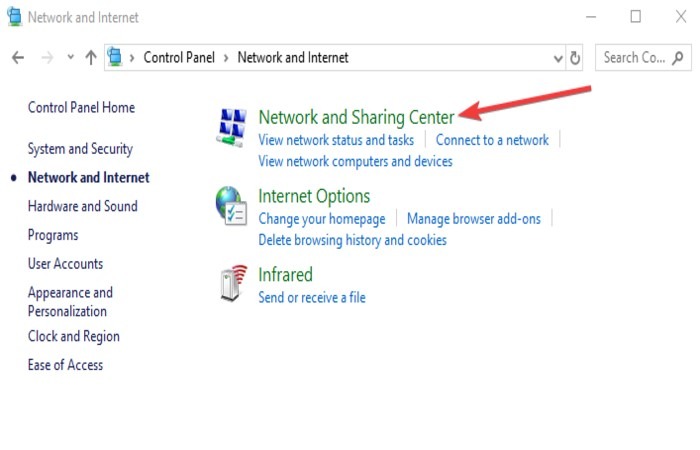 transfer-files-linux-windows-via-lan-control-panel-network-and-internet-network-and-sharing-center