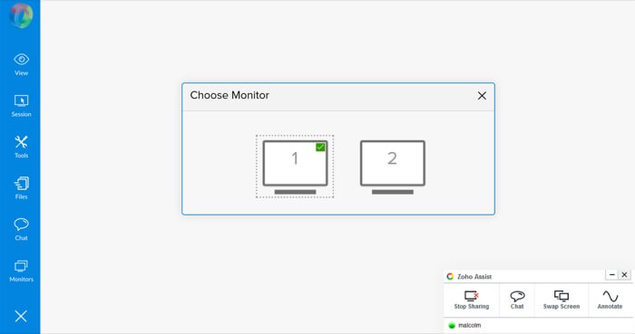 zoho-assist-review-multi-monitor-navigation