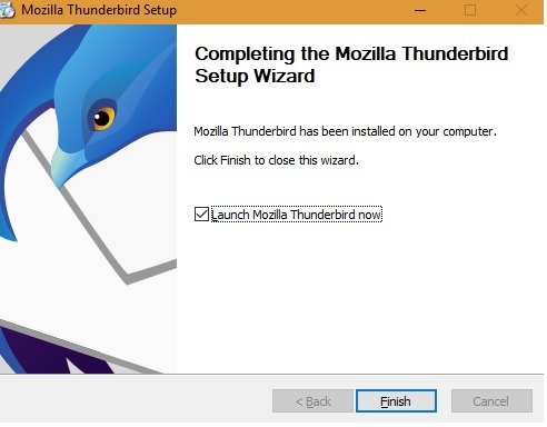 Mozilla Thunderbird Launch