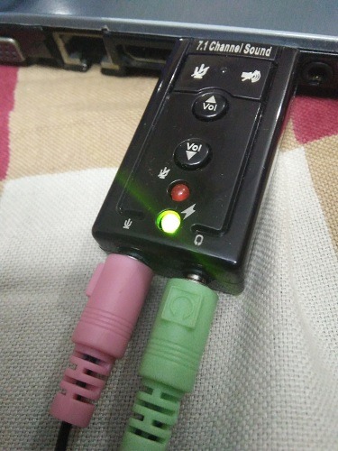 Usb Adaptor With 7.1 Ch Sound