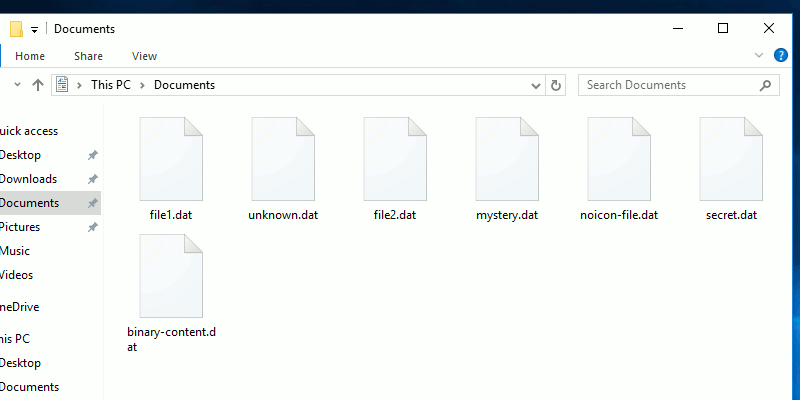 How to Open DAT Files in Windows 10