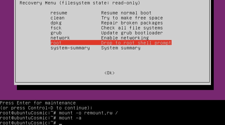 Remount Your Drives As Root On Ubuntu Remount Your Drives As Root On Ubuntu