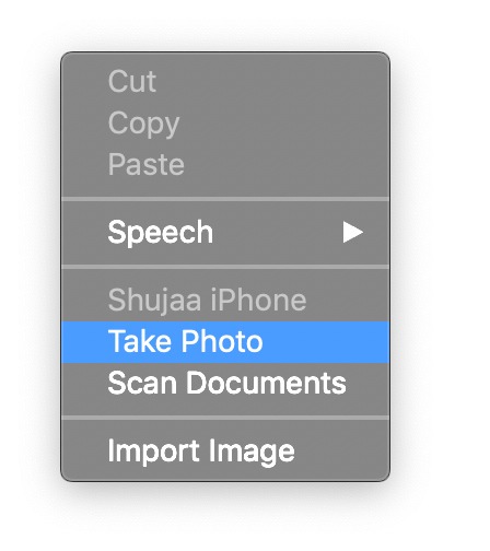 Continuity Camera Pages