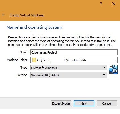 Create Kubernetes Virtual Machine On Virtualbox