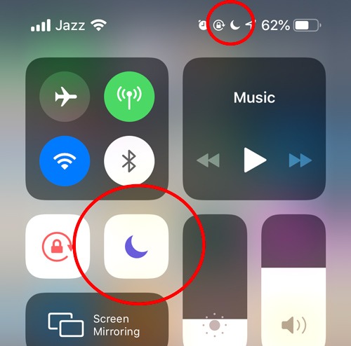 Do Not Disturb Enabled