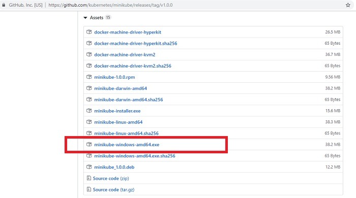 Minikube from Github