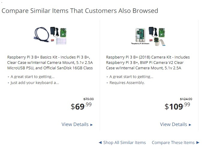 Newegg Compare Similar Items