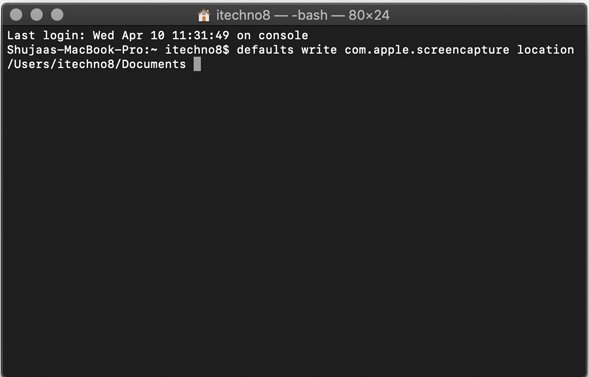 Screenshot Save Location Change Location