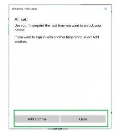Windows Hello Backup