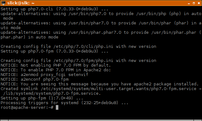 Apache Php Fpm Enable Php Instructions