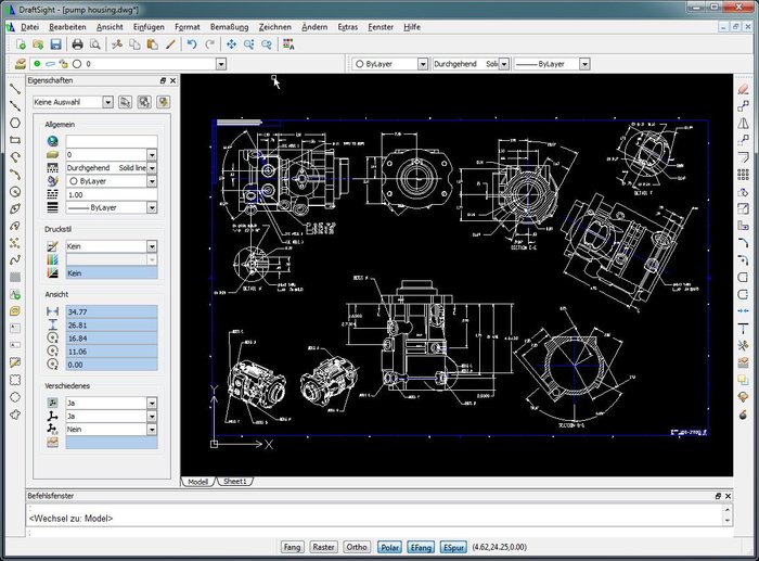 Best Autocad Alternatives Draftsight Using DraftSight to create product models.