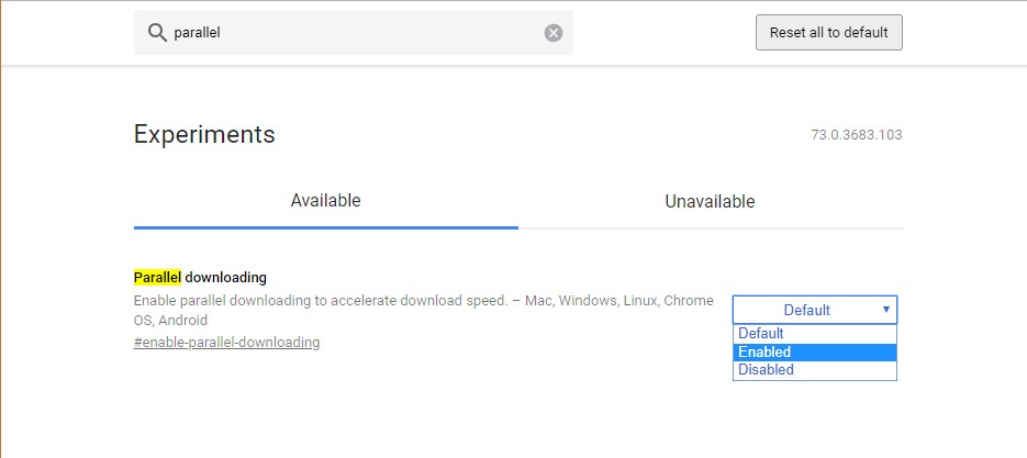 Best Chrome Flags Parallel Downloading