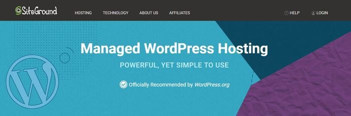 Best WordPress Hosting Siteground