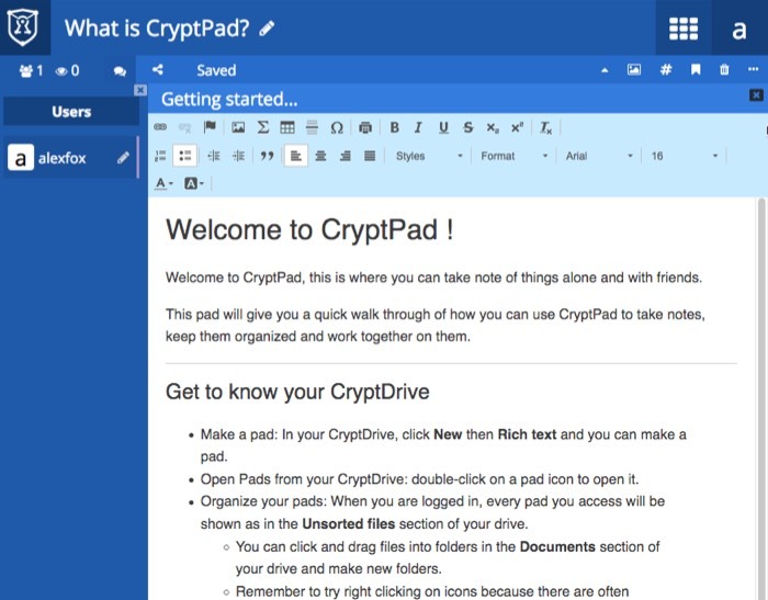 Cryptpad Privacy Focused Google Alternatives Google Docs