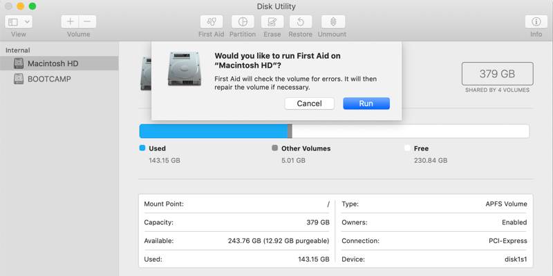 Fix Mac Error Code 43 Disk Utility