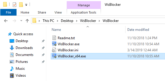 Hide Settings Page 01 Open Application