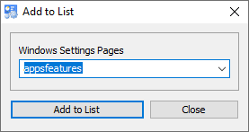 Hide Settings Page 03 Add Page