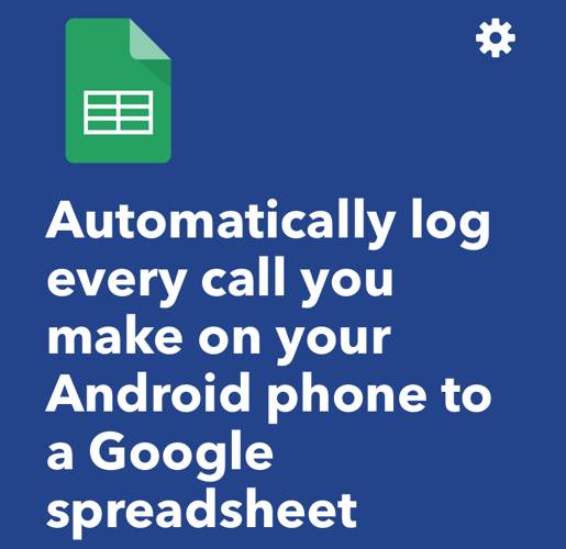 Ifttt Android Automation Log Phone Calls