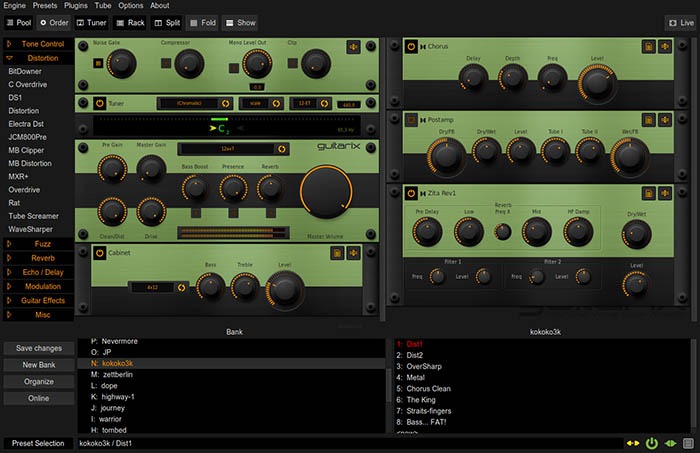 Linux Apps For Guitarists Guitarix