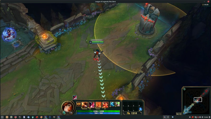 Lol Running On Linux