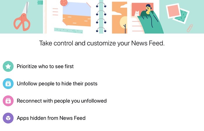 News Facebook Algorithm Settings