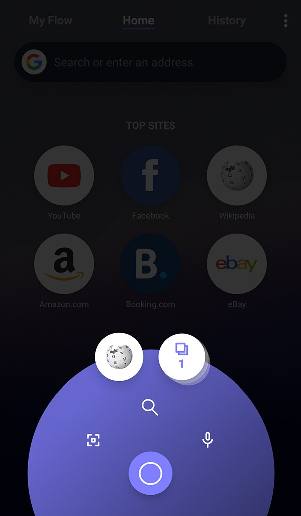 Opera Touch Browser